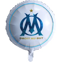 Ballon Aluminium Hélium - Foot OM - Ø 45 cm