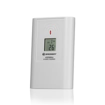 BRESSER Horloge météo LCD TemeoTrend JC - noire - 7004404CM3000
