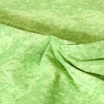 Tissu Popeline de Coton effet marbré Pietra uni Vert pomme
