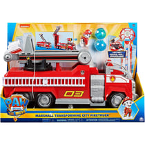 PAW Movie Marshall's Deluxe Camion de pompier transformable
