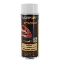 Spray de peinture pelable - Sprayplast - blanc brillant - Motip