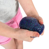 Balle antistress Squishy pailletée - Jouet créatif et éducatif