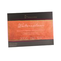 Bloc aquarelle Watercolour 300g/m2 10feuilles grain satiné 24x32cm - Hahnemühle