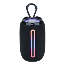 Mini Enceinte Bluetooth 5.3 TWS Son Stéréo 360° Haut-Parleur Portable Noir YONIS