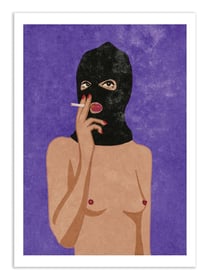 Affiche 30 x 40 cm - My body is not a crime - Raissa Oltmanns