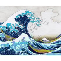 Kit diamond painting Vague d'Hokusai 40 x 50 cm
