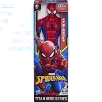 Figurine articulee : spiderman 30 cm - spider-man heros titan series - hasbro - e7333