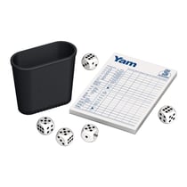 Jeu de Dés Yam Voyage en Boîte Métallique - Amusement pour Toute la Famille