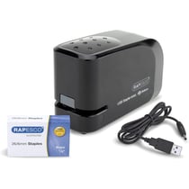 Agrafeuse - Automatique - USB/Batterie - 1000 agrafes 26/6mm - Capacité 15 feuilles