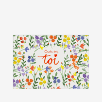 Carte postale - Julie Adore - Je crois en toi - 14,8 x 10,5 cm - Made in France