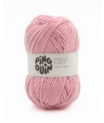 Fil à tricoter PINGO FIRST - Pingouin - certifié Oeko-Tex Rose Candy