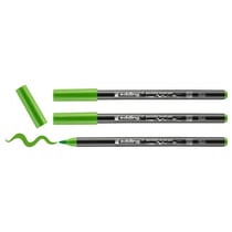 Lot de 3 feutres pinceaux porcelaine EDDING 4200 - Vert clair - Pointe 1-4 mm