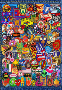 Puzzle 1000 pièces - Patch Crazy - Alipson Puzzle
