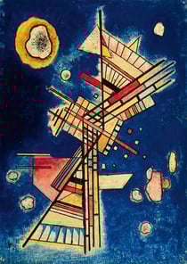 Puzzle 1000 pièces - Vassily Kandinsky - Dunkle Kühle (Fraîcheur sombre), 1927 - Bluebird Puzzle