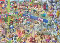 Puzzle 1000 pièces - Pet Gym - Heye