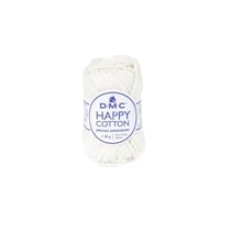 Natura Happy Cotton 3mm 20g Amigurumi et Crochet Col. 761 blanc