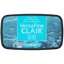 Encreur VersaFine Clair - Bali Blue - 7,6 x 3,5 cm - Tsukineko
