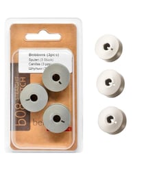 Lot de 3 Canettes pour b08 Straight Stitch – Bernette Gris