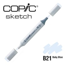 Copic - Marqueur à l'alcool Copic Sketch B21 Baby Blue
