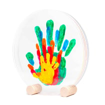 Kit empreinte famille 5 Peps - cadeau fête des pères bébé