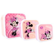 Boite goûter Minnie Mouse Smile 3 en 1 - 12 CM