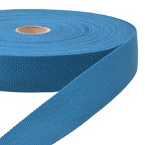 Bobine 20m sangle bleu canard