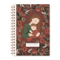 Carnet de notes à spirale Douce nuit (mémoire de Maman) - A5 - 160 pages - Hirondelles & Cie