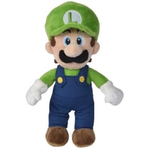 Peluche luigi 24 cm - plombier - nintendo - peluche licence super mario