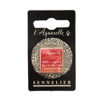 Aquarelle Extra-Fine 1/2 Godet Rouge Cadium Clair Veritable Sennelier