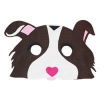 MégaCréa DIY - Masque enfant feutrine chien 20,5 x 14,5 cm