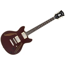 Excel Mini DC Tour Solid Wine D'Angelico