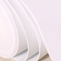 Mousse Eva unie 2 mm Blanc