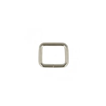 Lot de 2 passants métal 15mm couleur argent