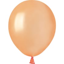 50 Ballons Pêche Nacré Ø13cm