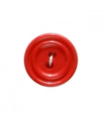 Carte de 4 boutons ourlés rouge 18mm - Distrifil Rouge