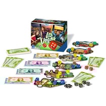 Las vegas - jeu de des, argent - ravensburger - 26745 - jeu de societe ambiance casino