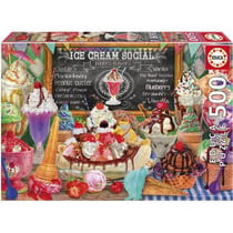 Puzzle 500 pièces - Boutique de Glaces - Educa