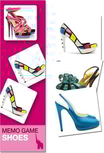 Jeu de société -shoes - memory compact hc