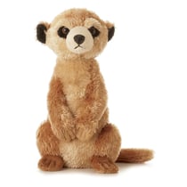 Peluche - AURORA - Suricate - 20 cm - Marron