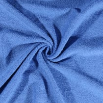 Tissu Eponge Deluxe Bleu