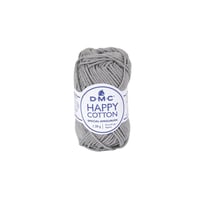 Natura Happy Cotton 3mm 20g Amigurumi et Crochet Col. 759 gris