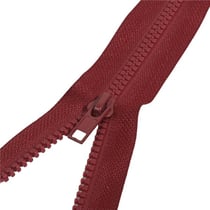 Fermeture injectée séparable idéale blouson - rouge beaujolais