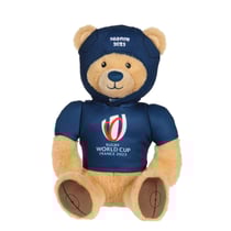 Peluche - Peluche Ours Coupe du Monde de Rugby / Rugby World Cup France 2023(RWC) - Peluche Officielle Sous Licence - 30 cm assis