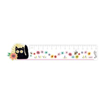 Règle dye cut illustrée 15cm - Retro love - Hirondelles & Cie
