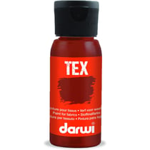 Peinture pour tissus - Brun clair - Opaque - Peinture à l'eau - Tex - Darwi - 50ml