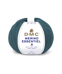 Pelote de laine Merino Essentiel 3 - DMC - Certifié Oeko-Tex 988 Bleu