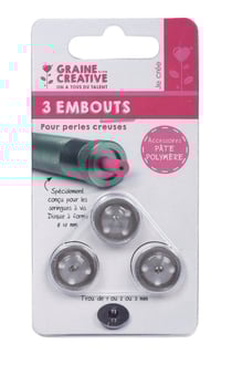 Embout Extrudeuse pour Perle creuse et Cordon creux (Buna Corde) 1 2 3 mm