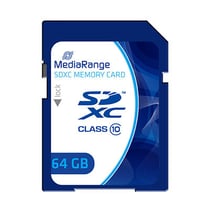 Carte mémoire Mediarange SDXC 64Go classe 10