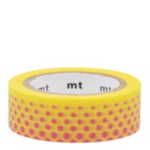 Masking tape - Nuée de pois rose - 7 m x 15mm
