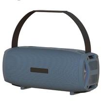 Enceinte Bluetooth Étanche Portable Avec Lumière Rythmique Et Fonctions Mains-Libres Bleu YONIS